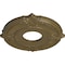 Ekena Millwork Attica Ceiling Medallion (Fits Canopies up to 3 1/2"), 12 3/4"OD x 4"ID x 1/2"P, Mississippi Mud CM12ATMMF - alternate 6
